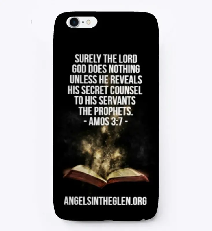 Amos 3:7 Prophecy iPhone Case