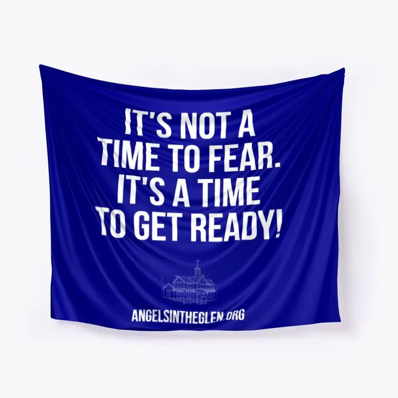 Get Ready! Blue Wall Art