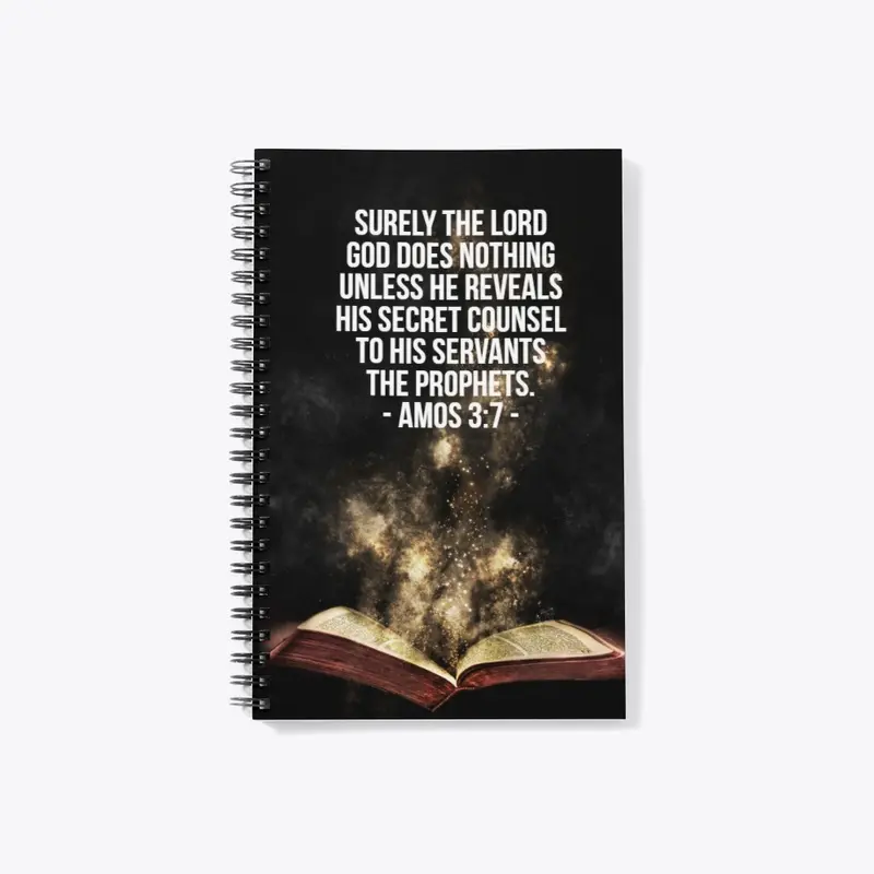 Amos 3:7 Prophecy Notebook