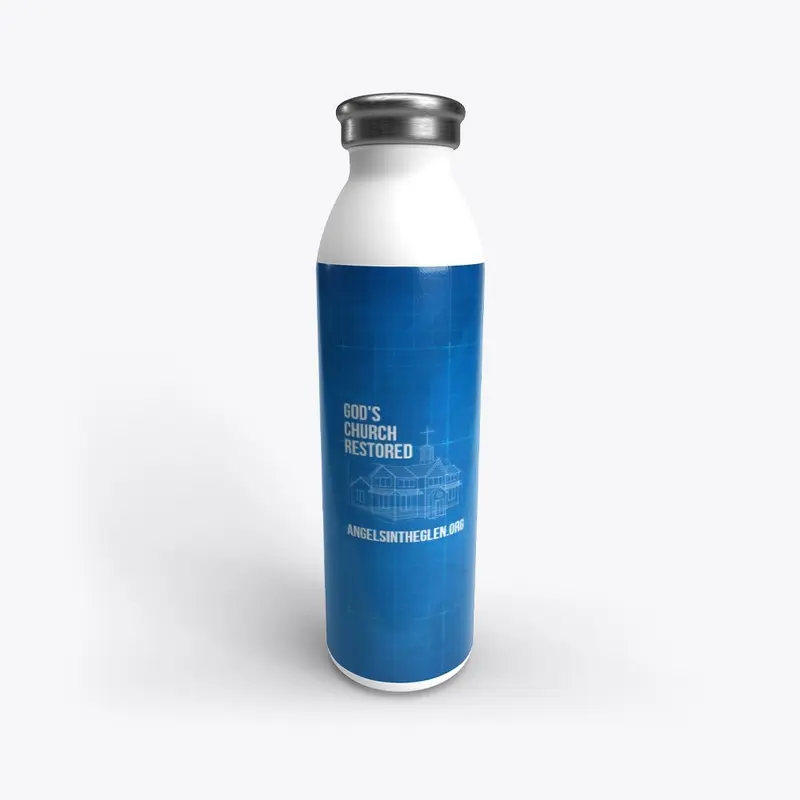 Get Ready! Blueprint Water Bottle